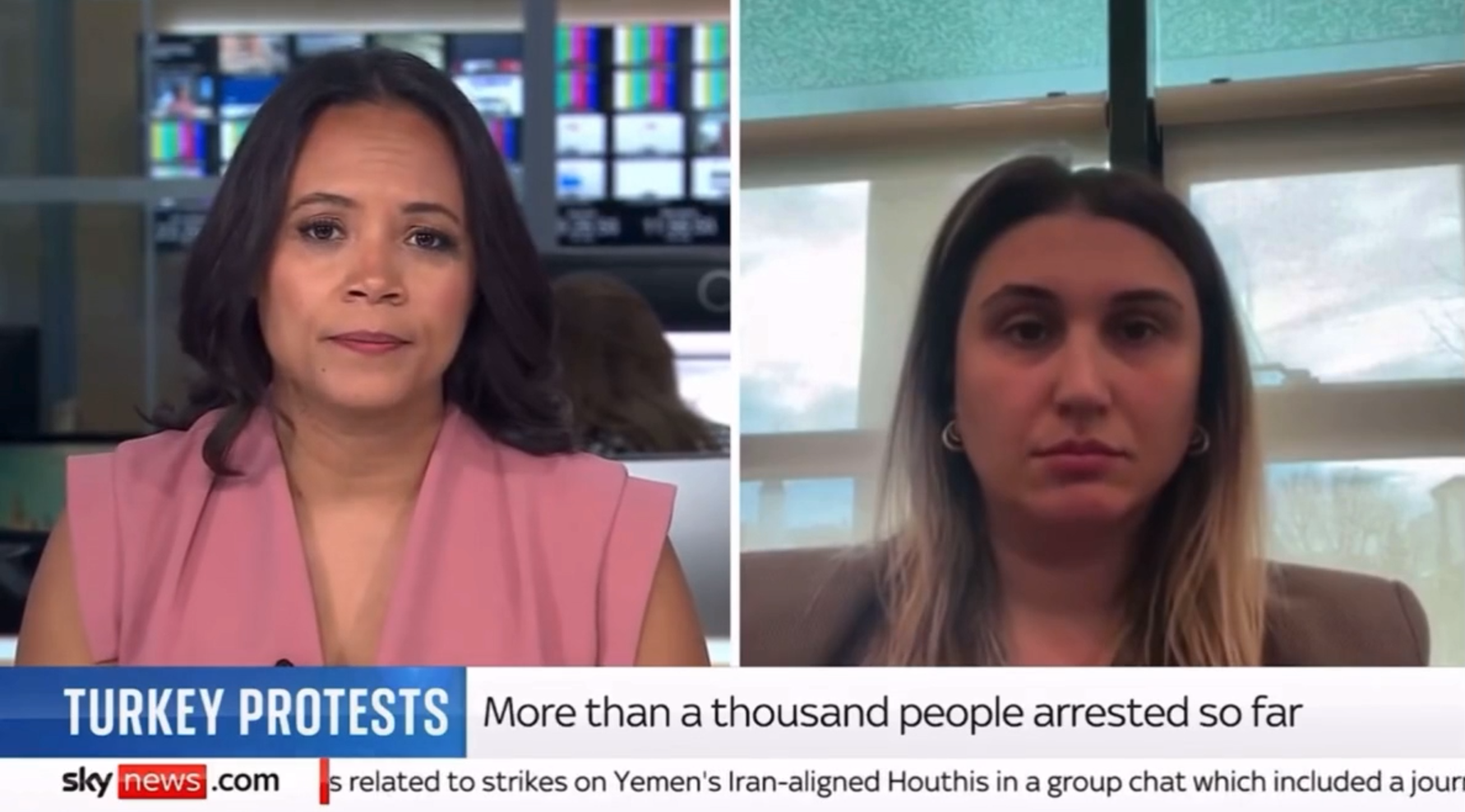 İngiliz Sky News Televizyonu Röportaj